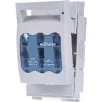 Wöhner NH00-Sich.-Lasttrennschalt 160A,Schraube M8 33200