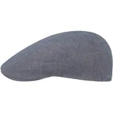 Stetson Herringbone Schirmmütze Flatcap Fischgrat UV-Schutz 40 Herren Frühling Sommer blau 61 cm - 61