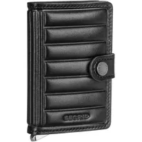 Secrid Premium Miniwallet Emboss Lines Black