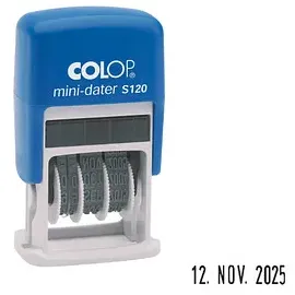 Colop Mini Dater S 120 Stempel mehrfarbig 1 St.