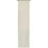 Wirth Schiebegardine WIRTH "Sunday" Gr. 1, beige, B:60cm H:145cm, Jacquard, Baumwolle, Polyester, Gardinen, Mit Zubehör