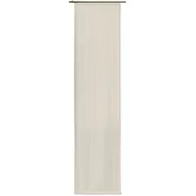 Wirth Schiebegardine WIRTH "Sunday" Gr. 1, beige, B:60cm H:145cm, Jacquard, Baumwolle, Polyester, Gardinen, Mit Zubehör