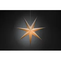 Konstsmide Papierstern weiß 7 Zacken 78cm