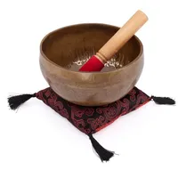 Bodhi Tibetische Klangschale mit Baum DES Lebens Gravur 1