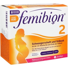 P&G Health Germany GmbH Femibion 2 Schwangerschaft + Stillzeit ohne Jod 2 x 60 St.