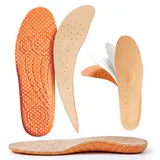 Bama Comfort Komfort-Fußbett, Einlegesohle mit Memory Foam, Gepolsterte Sohle, Unisex, Braun/Orange, Größe: 38 - 38