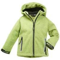 BMS Softshelljacke Strickoptik Grün 134