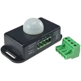 ChiliTec Bewegungsmelder 12-24V 6A bis 8m Reichweite, 60°, 1-10min