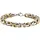 Bruno Banani Edelstahlarmband BRUNO BANANI "Schmuck", gold (edelstahlfarben, gelbgoldfarben), Armbänder, Damen, 21cm, Edelstahl, Edelstahlarmband