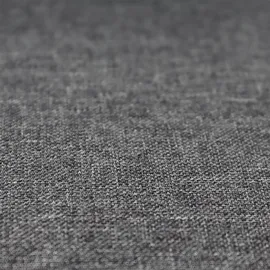 Mendler Schlafsessel HWC-L90 Polyester 101 x 90 x 103 cm Dunkelgrau mit Kissen