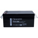 Quality Batteries Q-Batteries 12LC-260 AGM Solar und Wohnmobil Batterie 12V 278Ah