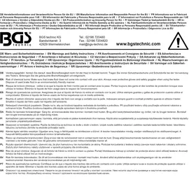 BGS Bremsdruck-Prüfmanometer-Satz