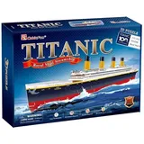 shantou cubicfun toys industrial co CUBICFUN - 3D Puzzle Titanic 113 Teile