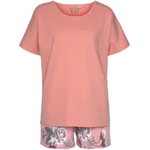 VIVANCE Dreams Shorty Pyjama-Shorts coral-apricot 36/38