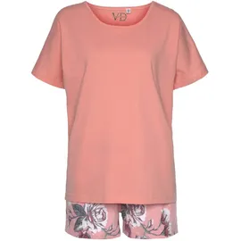 VIVANCE Dreams Shorty Pyjama-Shorts coral-apricot 36/38