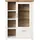 Set One by Musterring Highboard »York«, Typ 13 und 14, mit Glastür und Schubkasten, 3 Farbvarianten, B 105 cm