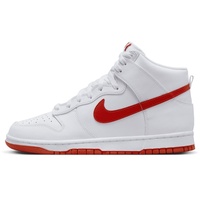 Nike Dunk High White Picante Red Sneaker - EU 45