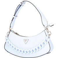 GUESS Damen Schultertasche Corina white