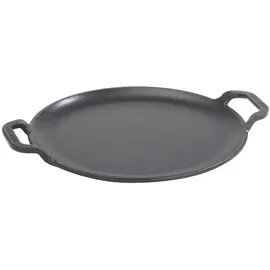VICTORIA Grillplatte Ø 25 cm Gusseisen schwarz