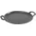 VICTORIA Grillplatte Ø 25 cm Gusseisen schwarz
