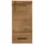 WELLTIME Hängeschrank Trento, verschiedene Ausführungen und Farben Badmöbel, Breite 30 cm, 1 Tür, 2 Einlegeböden, Made in Germany braun