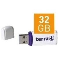 Terra Wortmann  USThree (32 GB, USB A, USB 3.0), USB Stick, Weiss