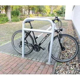 Trutzholm Fahrradständer Parker Typ H 78 x 115 cm Stahl Ø 60 mm grau