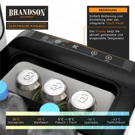 Brandson Outdoor Kühlbox weiß