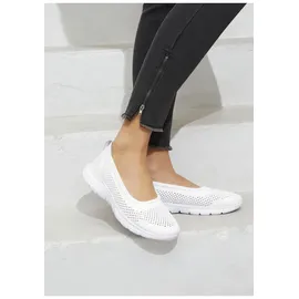 LASCANA Sneaker Ballerinas Damen offwhite Gr.35
