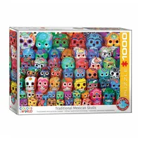 Eurographics Traditional Mexican Skulls 6000-5316