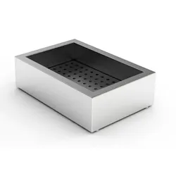 Chefgastro Crash-Eis Behälter Aufbau 1/1 GN BxTxH 402x590x170mm