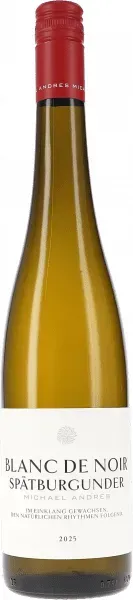 Spätburgunder Blanc de Noir Michael Andres 2025 BIO
