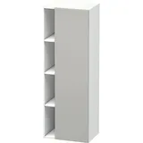 Duravit DuraStyle DS1239R0718 Hochschrank 50 x 36 x 140 cm Betongrau/Weiß Matt Holz, Spanplatte