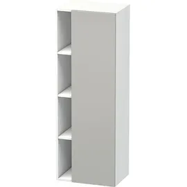 Duravit DuraStyle DS1239R0718 Hochschrank 50 x 36 x 140 cm Betongrau/Weiß Matt Holz, Spanplatte
