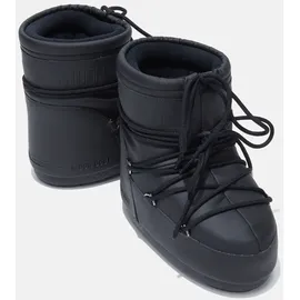 MOON BOOT Icon Low RUBBE schwarz - Schwarz