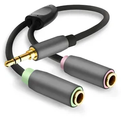 Helos Premium - Audio-Adapter - Mini-Stecker Stecker zu Mini-Stecker Gefäß