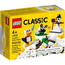LEGO Classic Kreativ-Bauset mit weißen Steinen 11012