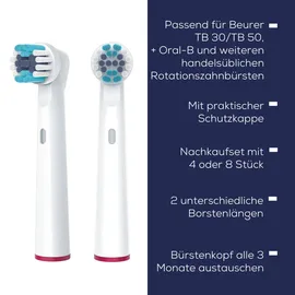 Beurer Aufsteckbürste Clean 8 St.