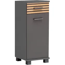 Tchibo - Badunterschrank »Katta« - 30,5x32,5x75,5cm - anthrazit - Holz / Metall / Kunststoff