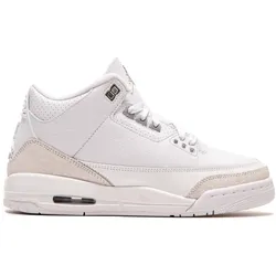 Air Jordan 3 RETRO (GS) 'Pure Money' - Weiss/Silber - 5Y