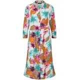 GOLDNER Blusenkleid Leo-Blumen-Muster Bunt 19