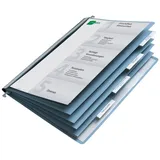 Durable Personalhefter Kunststoff blau 5 x kaufmännische Heftung
