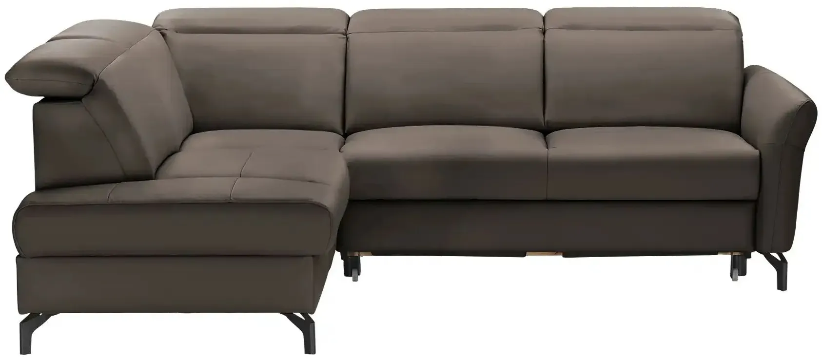 Primo Ecksofa  Basel ¦ braun ¦ Maße (cm): B: 243 H: 100 T: 200.0