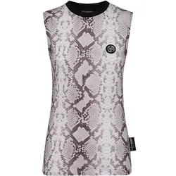 PLEIN SPORT Damen Hemd PYTHON, Grau, S