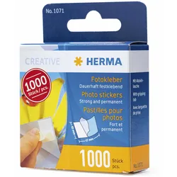HERMA - Montagekleber - 1.2 x 1.7 cm - Dauerhaft (Packung mit 1000)