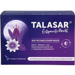 TALASAR entspannte Nacht Sticks/Trinkgranulat 14 St.