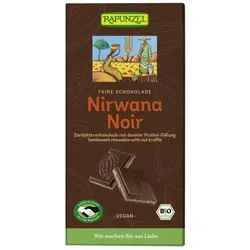 Rapunzel Nirwana Noir 55% mit dunkler Praliné-Füllung HIH bio