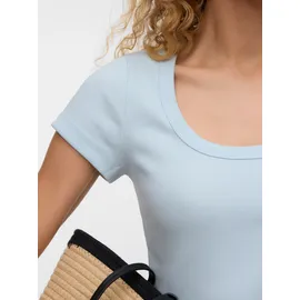 Vero Moda VMCHLOE CS SHORT U-NECK NOOS Blau S