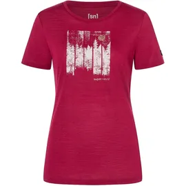 super.natural Wonder Wald Tee Beet Red S