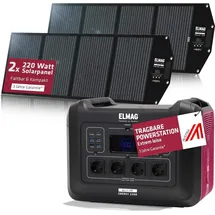 ELMAG Solargenerator-Set ENERGY 2400 + SOLAR 220 DUO
